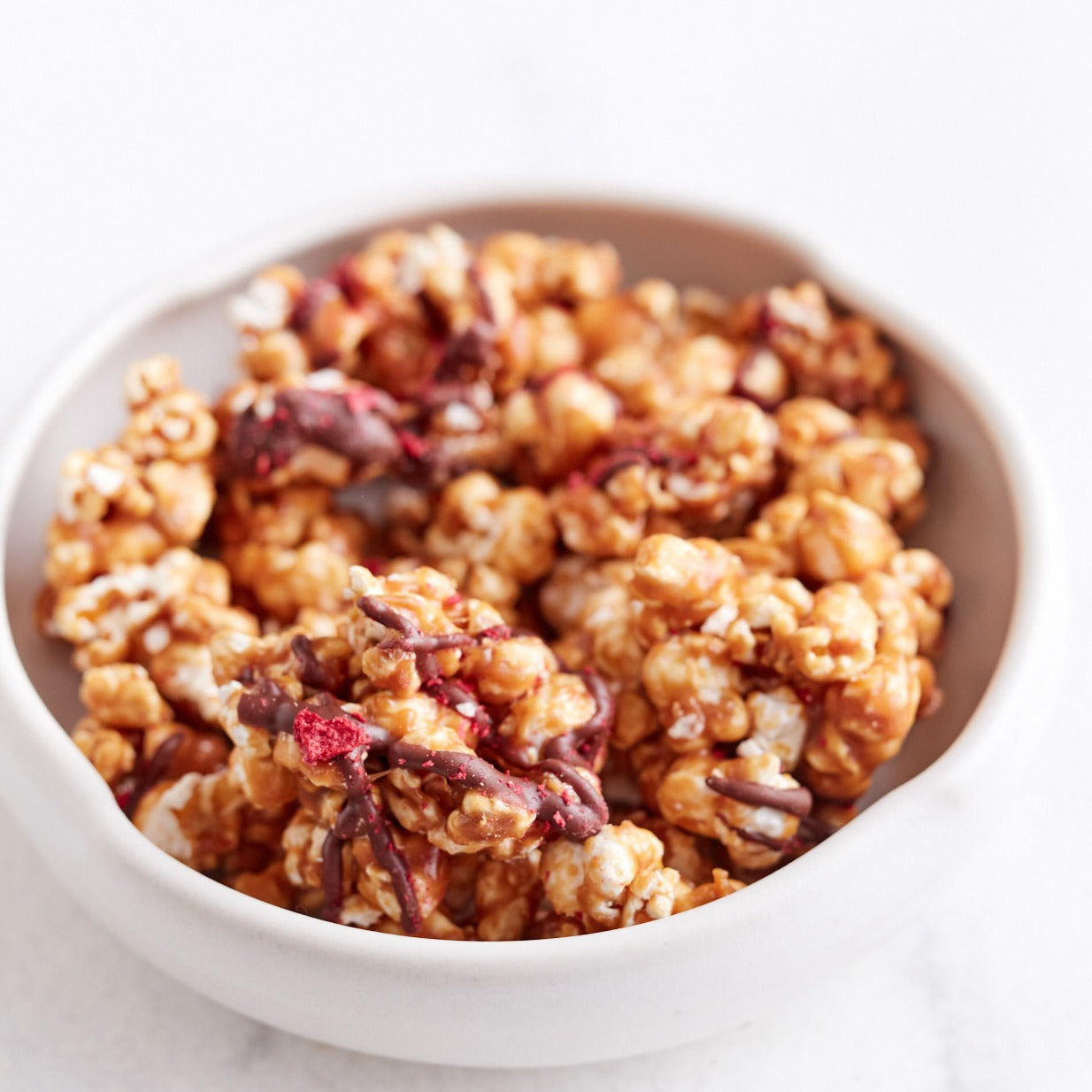 Caramel Popcorn | Raspberry | Milk Chocolate | 42% cacao